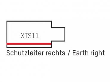 3-Phasen Endeinspeisung Schutzleiter rechts innen